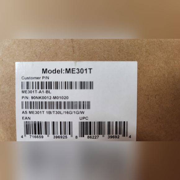 Asus MeMo Pad Smart ME301T, Blue, 1G DDR, 16GB EMMC, 802.11abgn, BT3.0, 1.25M/5M - Picture 6 of 6